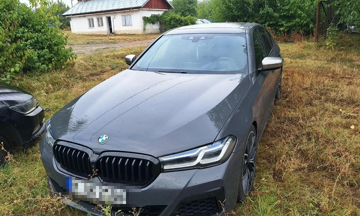 Mașină furată din Germania, descoperită la Albița. Autoturismul a fost indisponibilizat