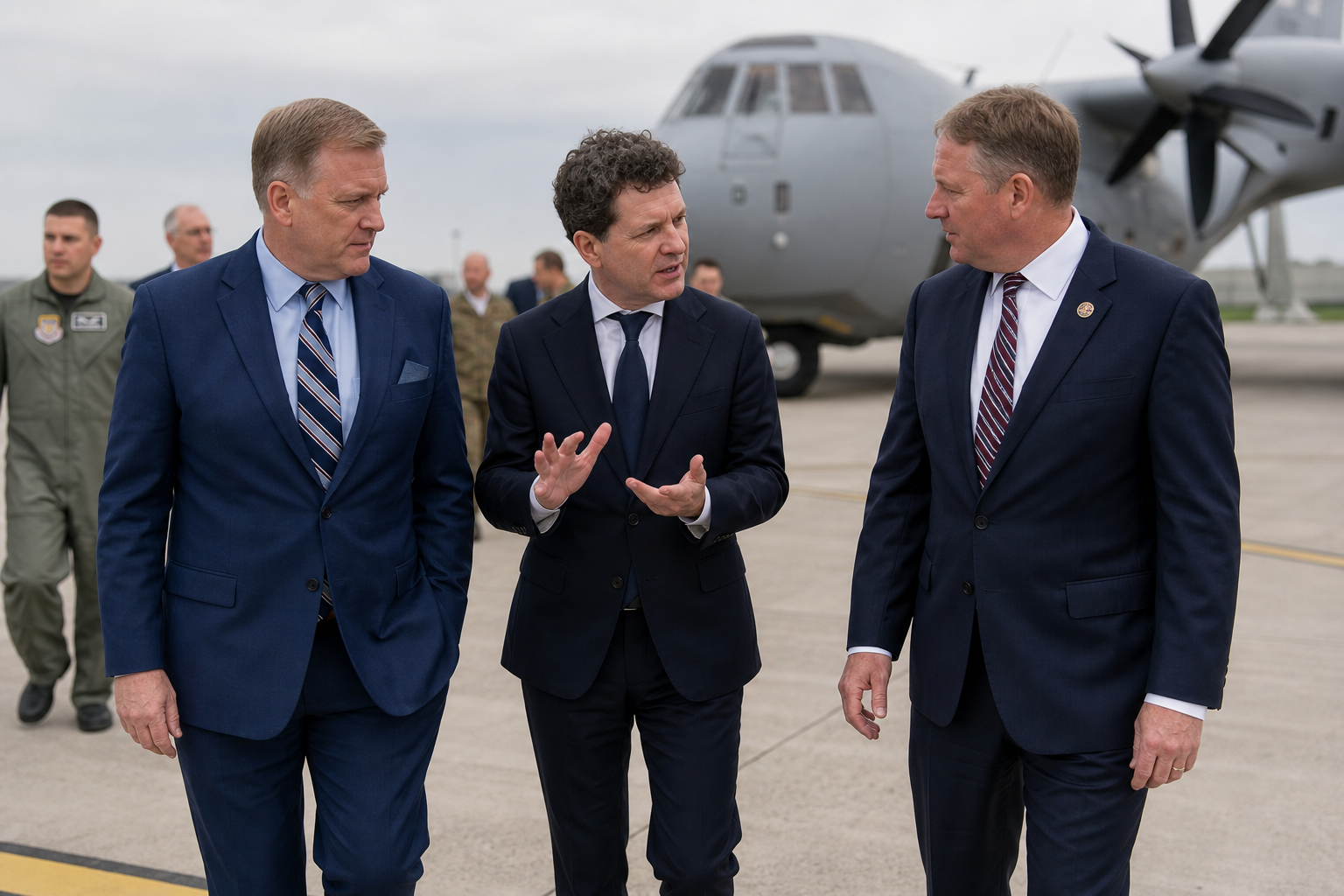 Nicușor Dan, întâlnire cu congresmeni americani la Baza Mihail Kogălniceanu: securitatea Mării Negre și extinderea prezenței SUA, priorități